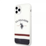 U.S. Polo iPhone 11 Pro Max Skal Tricolore Vit