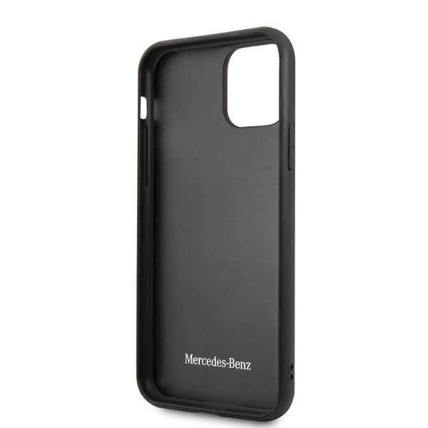 Mercedes Benz iPhone 11 Pro Max Skal Wood Line Rosewood