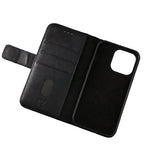 Rvelon iPhone 11 Pro Fodral Äkta Läder Svart