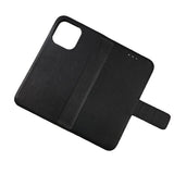 Rvelon iPhone 11 Pro Fodral Äkta Läder Svart