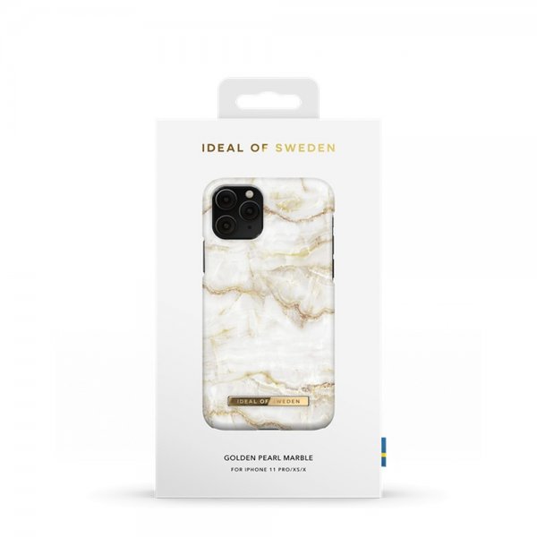 Ideal of Sweden iPhone 11 Pro Skal Fashion Case Golden Pearl Marble