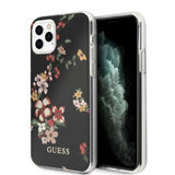 Guess iPhone 11 Pro Skal Flower Edition N.4 Svart