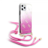 Guess iPhone 11 Pro Skal Gradient Cover Rosa