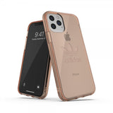Adidas iPhone 11 Pro Skal OR Protective Clear Case FW19 Klar Rose Gold