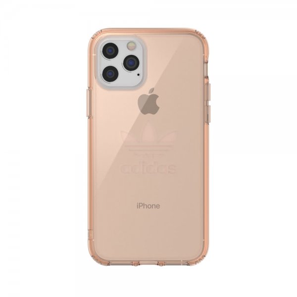 Adidas iPhone 11 Pro Skal OR Protective Clear Case FW19 Klar Rose Gold