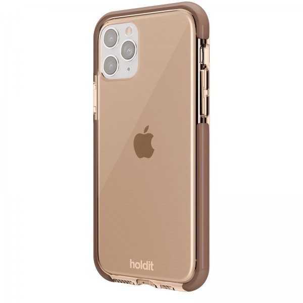 holdit iPhone 11 Pro Skal Seethru Dark Brown