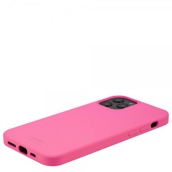 holdit iPhone 11 Pro Skal Silikon Bright Pink