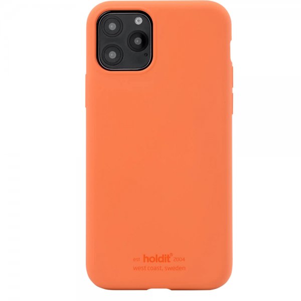 holdit iPhone 11 Pro Skal Silikon Orange