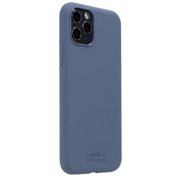 holdit iPhone 11 Pro Skal Silikon Pacific Blue