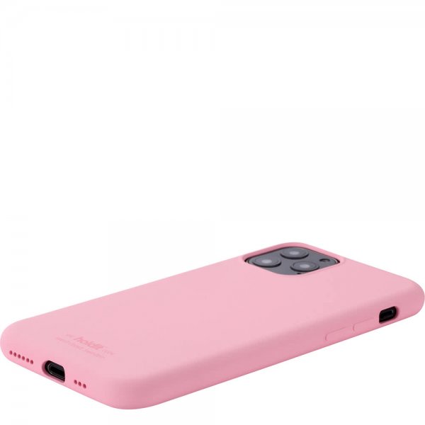 holdit iPhone 11 Pro Skal Silikon Rosa