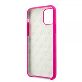 Guess iPhone 11 Pro Skal Tone on Tone Magenta