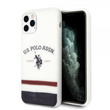 U.S. Polo iPhone 11 Pro Skal Tricolore Vit