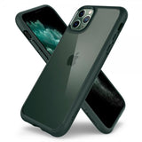 Spigen iPhone 11 Pro Skal Ultra Hybrid Midnight Green