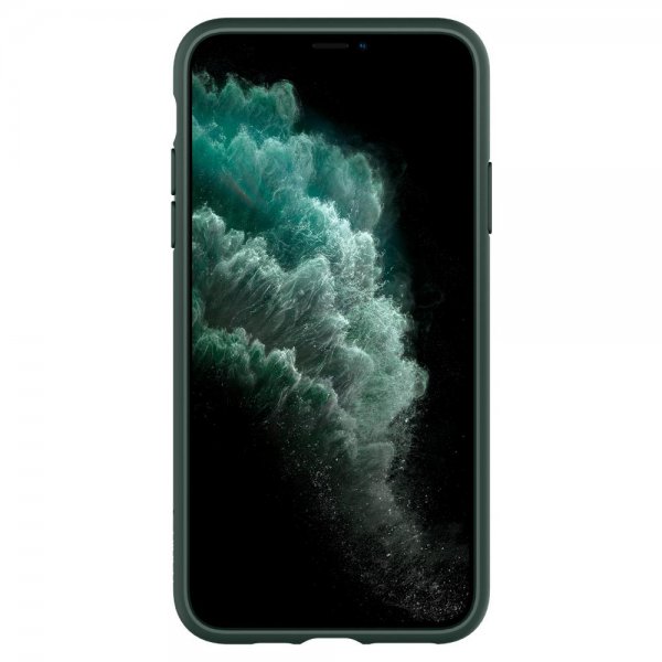 Spigen iPhone 11 Pro Skal Ultra Hybrid Midnight Green
