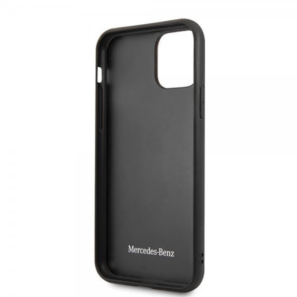 Mercedes Benz iPhone 11 Pro Skal Wood Line Walnut