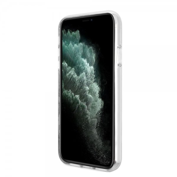 Guess iPhone 11 Skal 4G Pattern MagSafe Svart