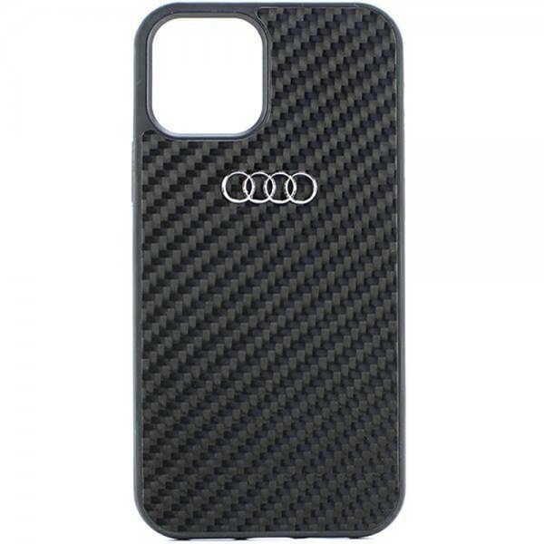 Audi iPhone 11 Skal Carbon Fiber Svart