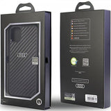 Audi iPhone 11 Skal Carbon Fiber Svart