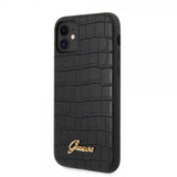 Guess iPhone 11 Skal Croco Svart