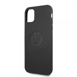BMW iPhone 11 Skal Embossed Logo Svart
