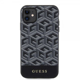 Guess iPhone 11 Skal G Cube MagSafe Svart
