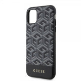 Guess iPhone 11 Skal G Cube MagSafe Svart