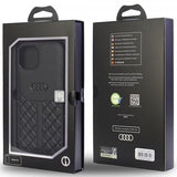 Audi iPhone 11 Skal Genuine Leather Case Svart
