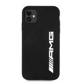 AMG iPhone 11 Skal Liquid Silicone Svart