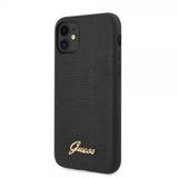 Guess iPhone 11 Skal Lizard Svart