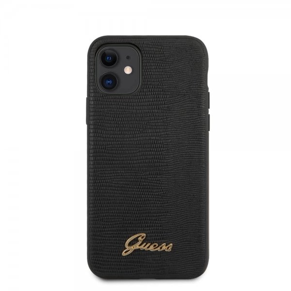 Guess iPhone 11 Skal Lizard Svart