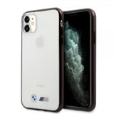 BMW iPhone 11 Skal Metallic Svart Transparent