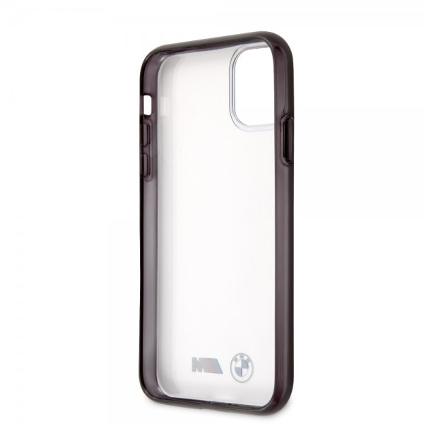 BMW iPhone 11 Skal Metallic Svart Transparent