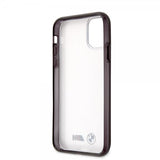 BMW iPhone 11 Skal Metallic Svart Transparent