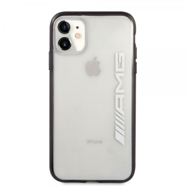 AMG iPhone 11 Skal Metallic Svart Transparent