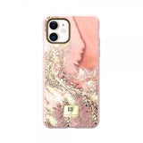 Richmond & Finch iPhone 11 Skal Pink Marble Gold
