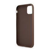 Guess iPhone 11 Skal Printed Stripe Brun