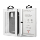 Guess iPhone 11 Skal Saffiano Cover Svart