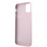 Guess iPhone 11 Skal Saffiano Metal Logo Lila