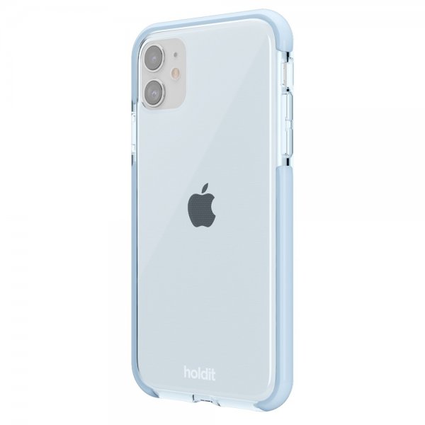 holdit iPhone 11 Skal Seethru Mineral Blue