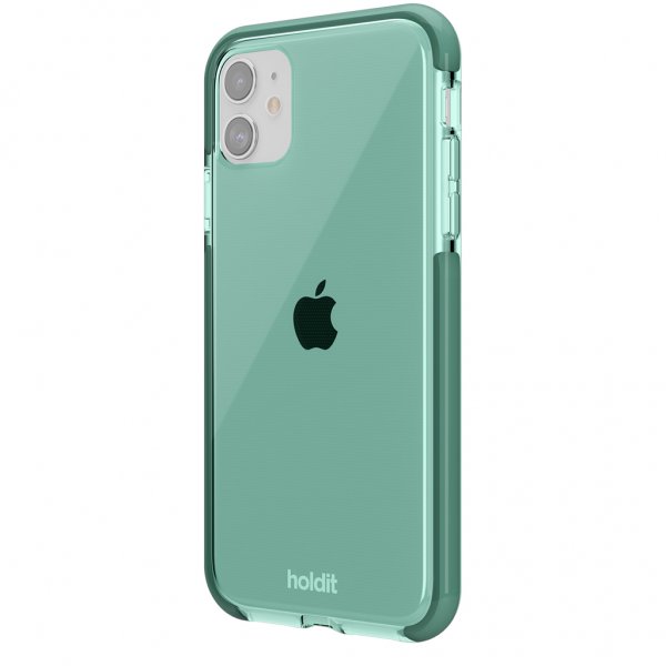 holdit iPhone 11 Skal Seethru Moss Green