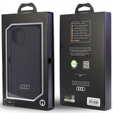 Audi iPhone 11 Skal Silicone Svart