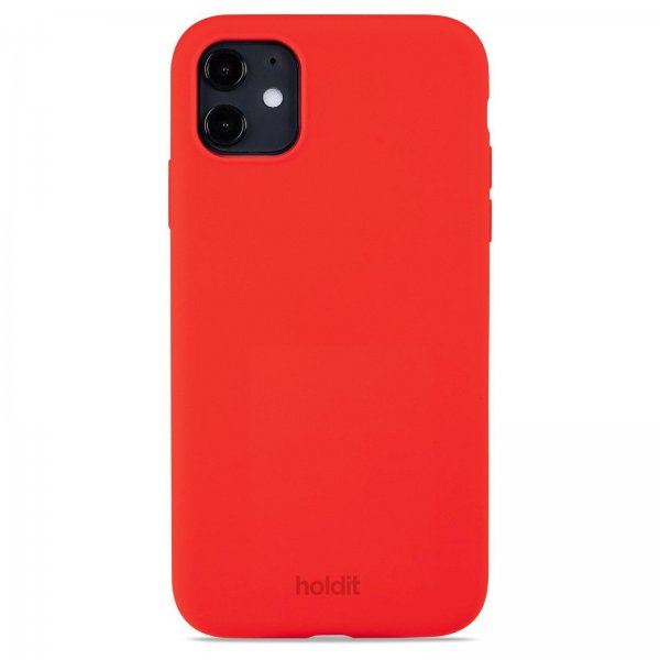 holdit iPhone 11 Skal Silikon Chili Red