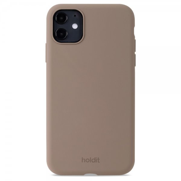 holdit iPhone 11 Skal Silikon Mocha Brown