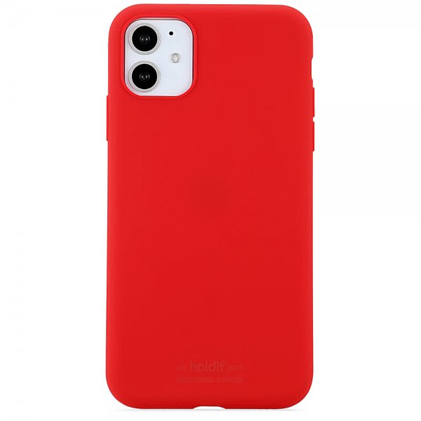 holdit iPhone 11 Skal Silikon Ruby Red