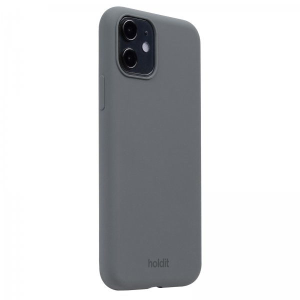 holdit iPhone 11 Skal Silikon Space Gray