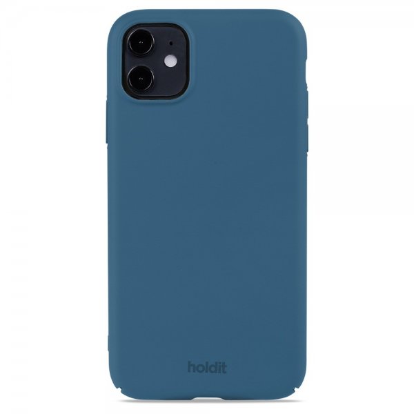 holdit iPhone 11 Skal Slim Case Denim Blue