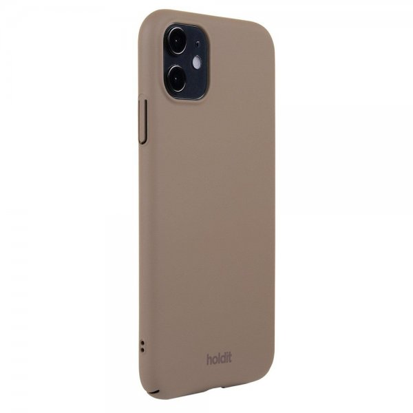 holdit iPhone 11 Skal Slim Case Mocha Brown