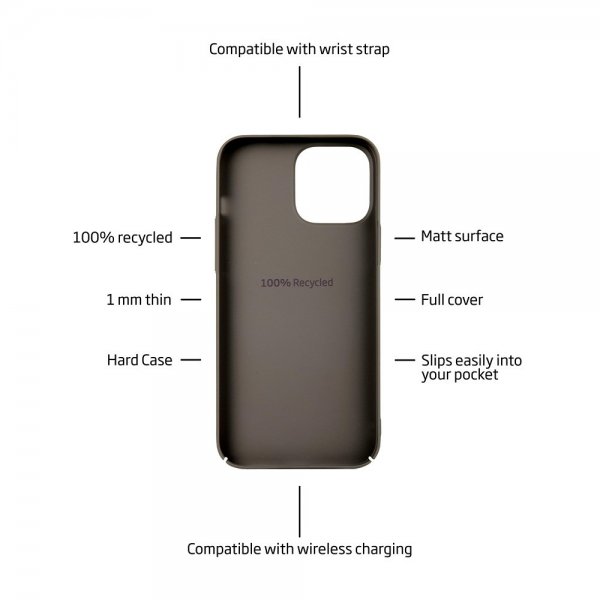 holdit iPhone 11 Skal Slim Case Mocha Brown