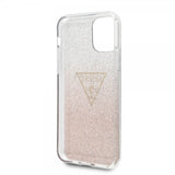 Guess iPhone 11 Skal Solid Glitter Cover Rosa