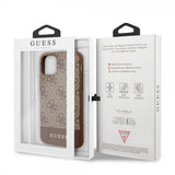 Guess iPhone 11 Skal Stripe Cover Brun